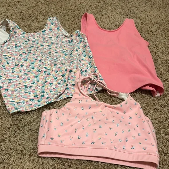 Sweethoney athletic tanks tops bra Sweet Honey size 12 girls cheer dance tennis - Picture 1 of 1